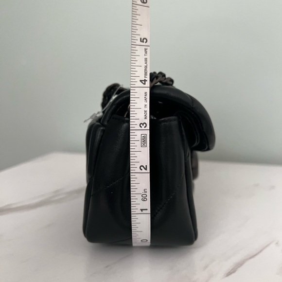 ✨NWT | Coach Quilted Pillow Tabby 20 in Black Nappa Leather and Pewter hardware - Picture 8 of 11